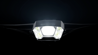 Magicshine Monteer 12000 mountain bike light mounted on handlebars