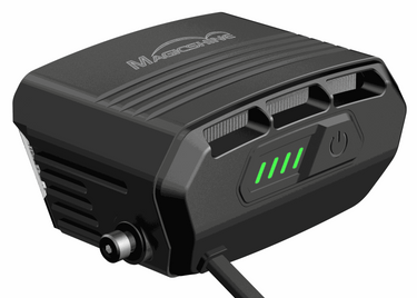 Magicshine Monteer 12000 mountain bike light mounted on bike handlebars