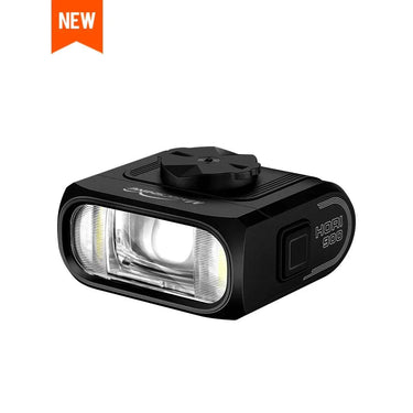 Magicshine HORI 900 dual mounted bike light on bicycle handlebars
