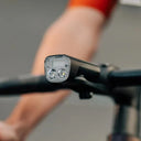 Magicshine ALLTY 2500S bicycle light with OLED display, wireless remote, replaceable battery, and IPX5 waterproof housing