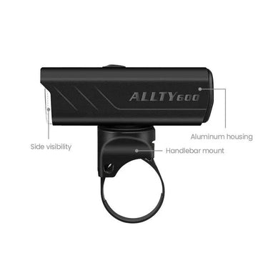 Magicshine Allty 600 V2.0 anti-glare urban bike light for gravel riding and bikepacking