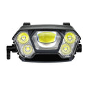 Magicshine Monteer 12000 mountain bike light mounted on a bike handlebar