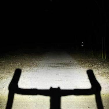 Magicshine EVO 1100 underneath mounted black bike light for road safety
