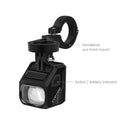 Magicshine EVO 1100 black underneath mounted bike light with beam genius technology