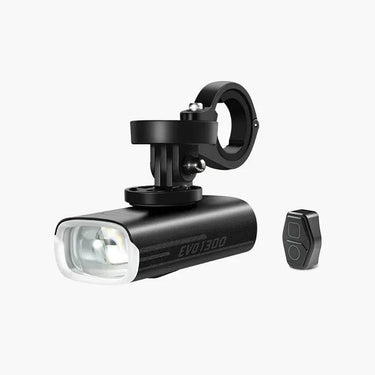 Magicshine EVO 1300 bike light mounted underneath for road cycling