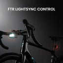Magicshine Hori 1300 Pro ANT+ bike light on handlebar