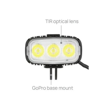 ScoutLite Megle multi-functional headlamp with 6000 lumens and 220m beam for outdoor activities