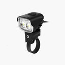 Magicshine MJ-902S efficiency e-bike headlight glowing on bike handlebar