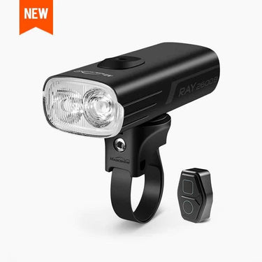 RAY 2600B Bicycle Light for night gravel riding and bikepacking
