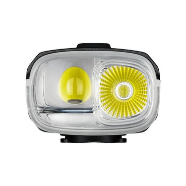 Magicshine Ray 3000 high-output endurance bike light mounted on bicycle handlebars