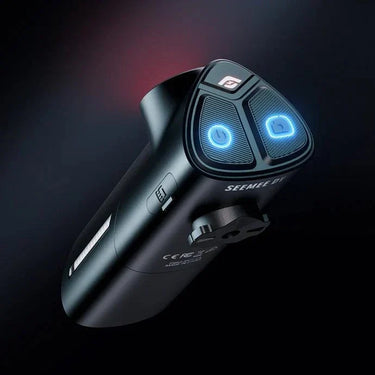 Magicshine Seemee DV Camera taillight showing dual use for safety
