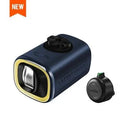 Magicshine VTG 1000 bike light mounted on Brompton folding bike for commute riding