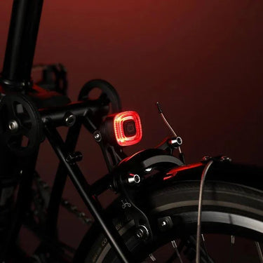 Magicshine MJ-6564 taillight brake caliper mount for Brompton folding bikes A, C, P, T lines secure foldable design