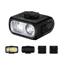 Magicshine HORI 1300 dual mounted bike light on bicycle handlebars