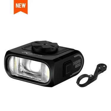 Magicshine HORI 900 dual mounted bike light on bicycle handlebar