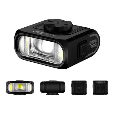 Magicshine HORI 900 dual mounted bike light on bicycle handlebars