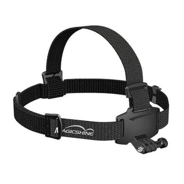 Magicshine MJ-6276 headlamp with GoPro and Garmin helmet mount kit and straps