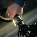 Magicshine ME 2000 smart e-bike light mounted on bike handlebars