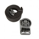 Magicshine Helmet Garmin Mount with adjustable base and nylon straps for Garmin quarter turn bike lights