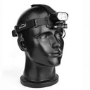 Magicshine MOH 55 Aquila Pro 4000 Lumen headlamp on black mannequin head for outdoor activities