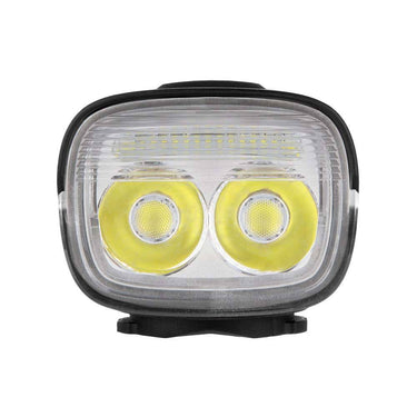 Magicshine MJ-906S Front Bike Light with dual LED design and clear lens for e-bike compatibility