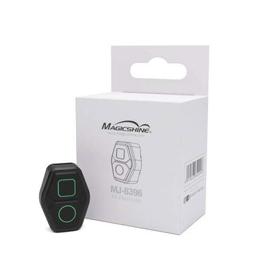 Magicshine Monteer 8000S remote control next to white retail packaging box