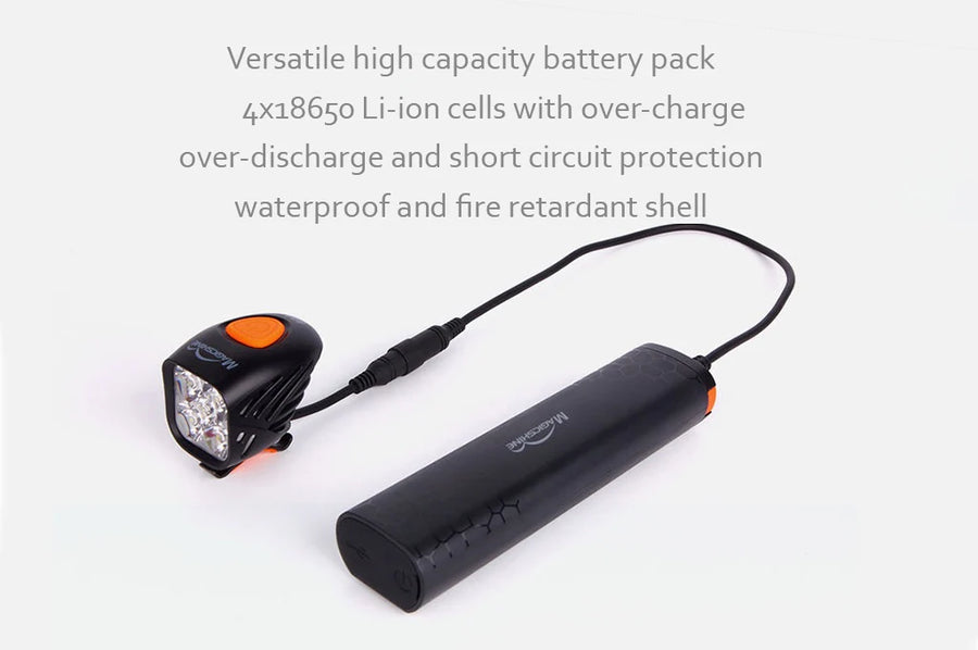 Magicshine MJ-6116C 7.2V 7.0Ah USB Battery Pack - Round Plug