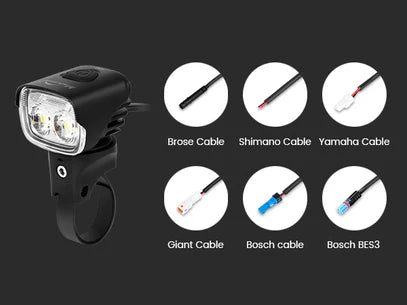 6V-12V E-BIKE COMPATIBLE