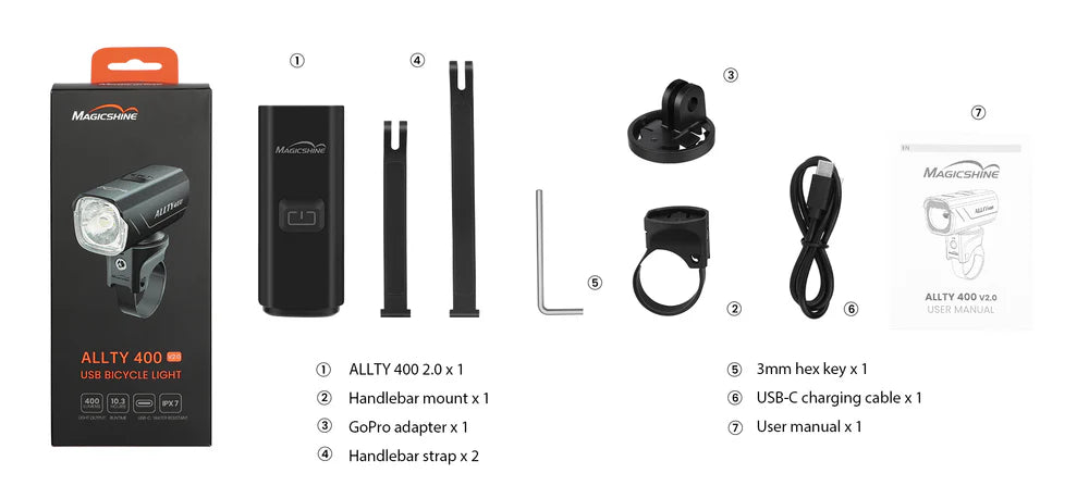 Magicshine Allty 400 V2.0