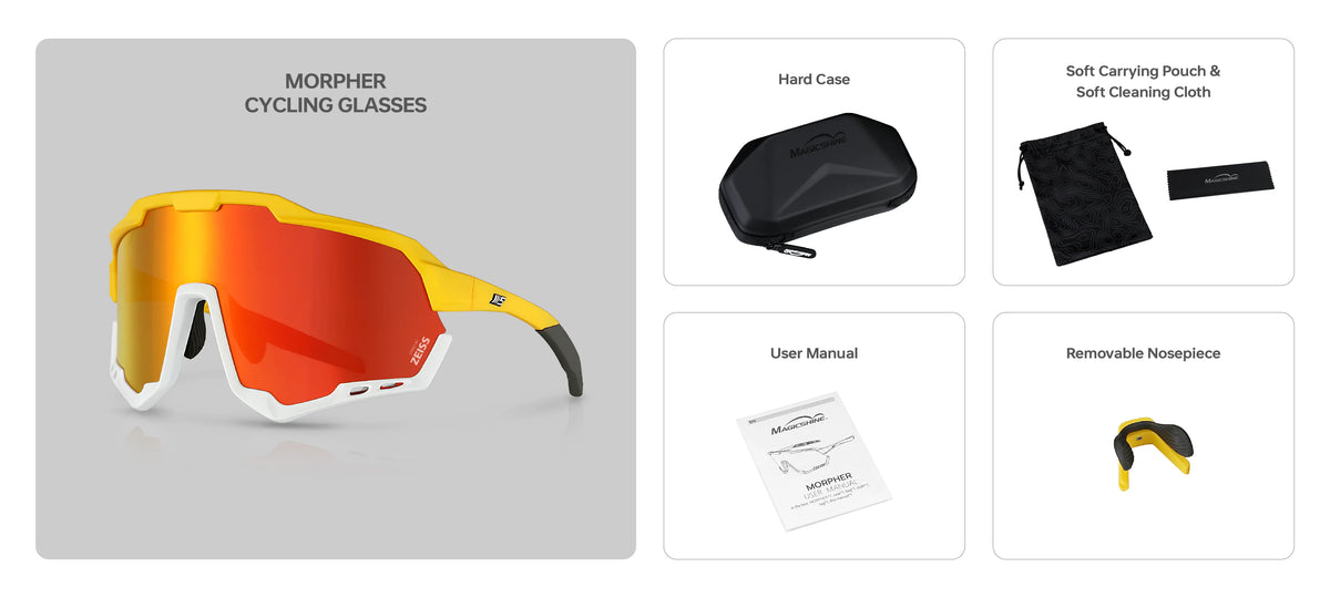 MORPHER CONVERTIBLE CYCLING with ZEISS Optics & UV400 Protection