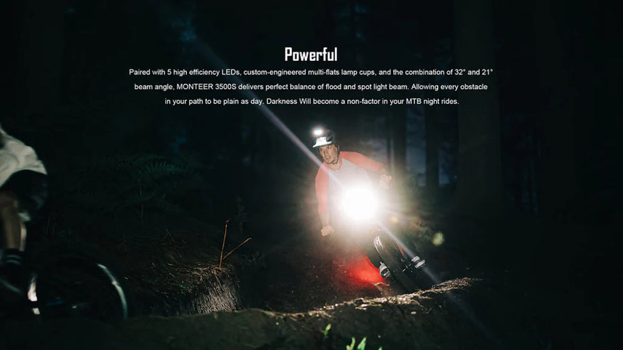 Lampe frontale VTT Magicshine Monteer 3500S Nebula