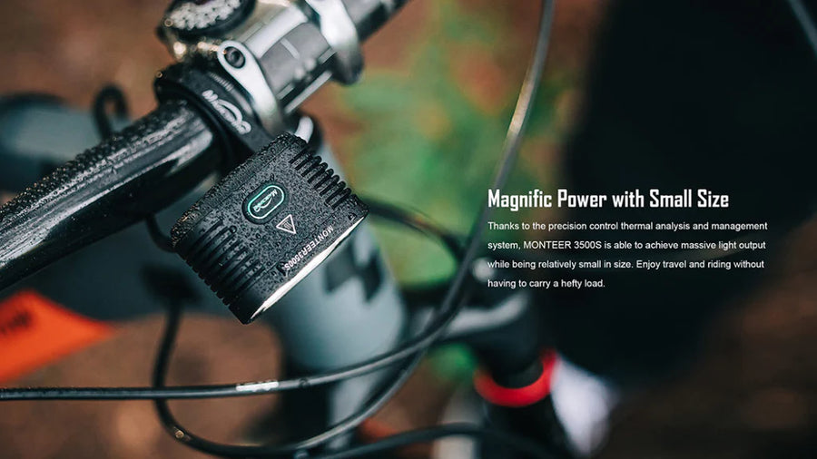 Lampe frontale VTT Magicshine Monteer 3500S Nebula