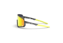 Load image into Gallery viewer, Magicshine Sprinter Professional Cycling Sunglasses with REVO Coating Mirror Black &amp; Yellow Pre-Order