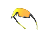 Load image into Gallery viewer, Magicshine Sprinter Professional Cycling Sunglasses with REVO Coating Mirror Black &amp; Yellow Pre-Order